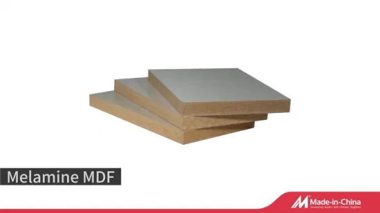 1220*2440mm Armário de madeira enfrentado UV laminado cru slot folheado com fenda à prova d'água resistente à umidade brilhante painel de fibras liso melamina MDF